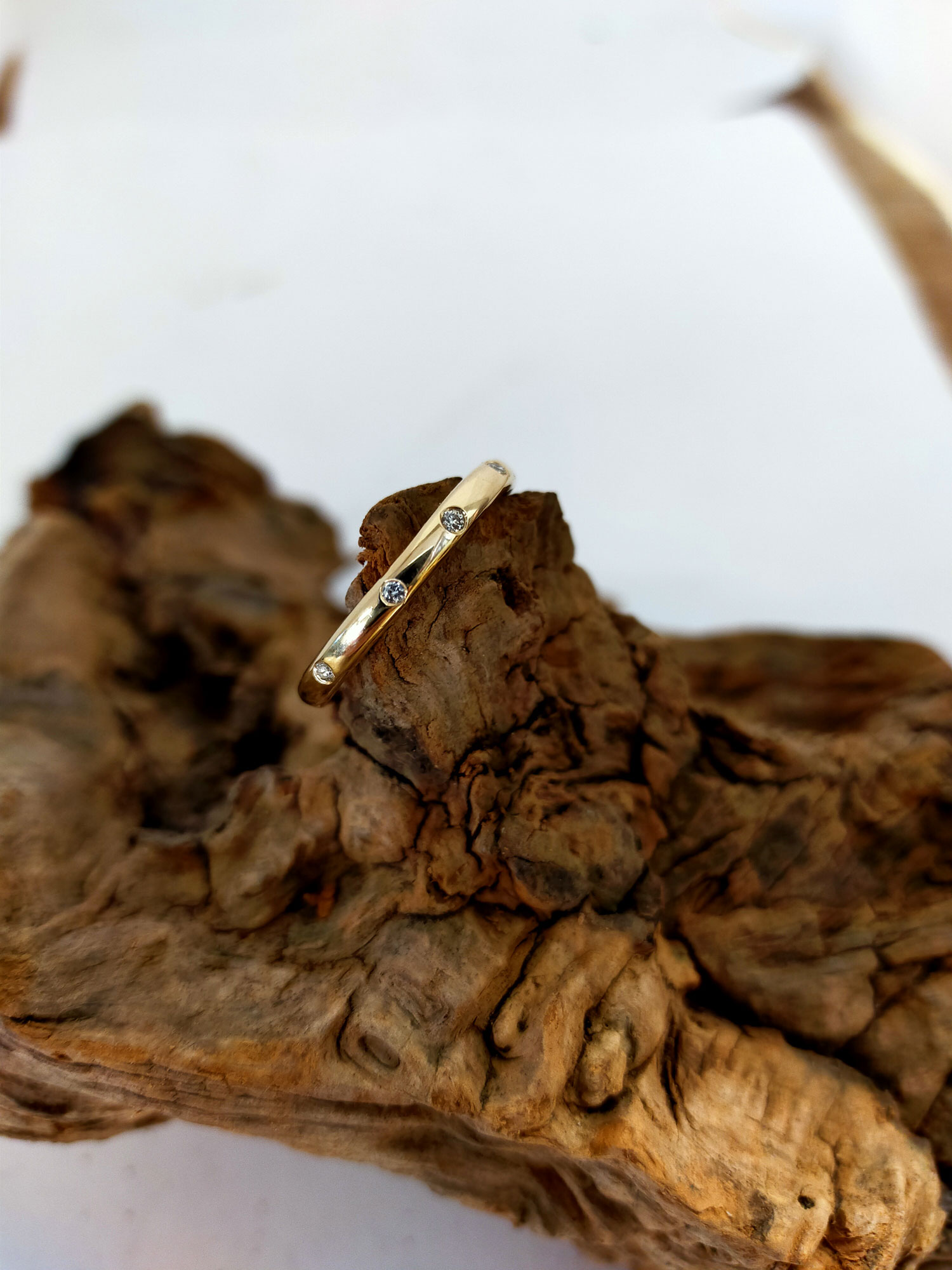 Gouden ring diamant